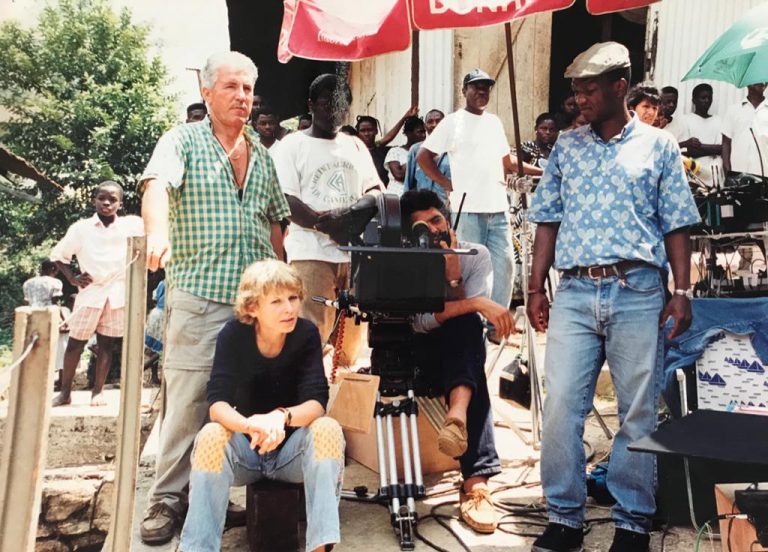 BBK et la première Assistante caméra (Muriel)