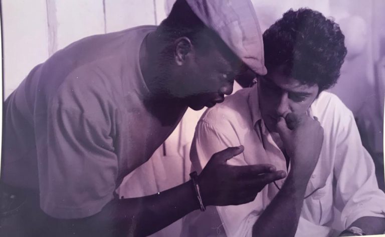 BBK et le chef opérateur Vicenzo Marano